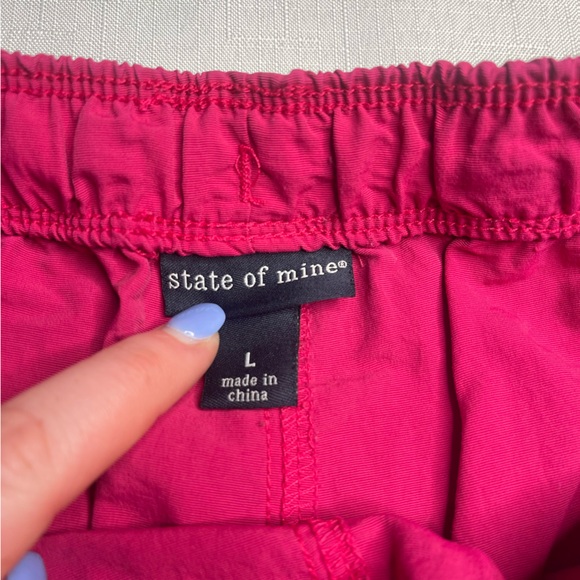 Women’s State of Mind pink shorts‎ size large - Picture 3 of 5